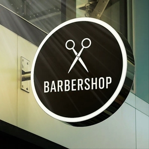 Daco dấu hiệu tùy chỉnh đôi mặt Biểu tượng dấu hiệu treo tường ngoài trời kinh doanh signage Vòng lightbox cho quảng cáo - Product Image 2