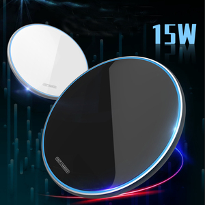 <span class=keywords><strong>Cargador</strong></span> inalámbrico de 15W para Xiaomi <span class=keywords><strong>Mi</strong></span> <span class=keywords><strong>11</strong></span> 10s iPhone 12 11pro Max Mini X Xr 8 Plus, almohadilla de carga eléctrica para teléfono - Product Image 1