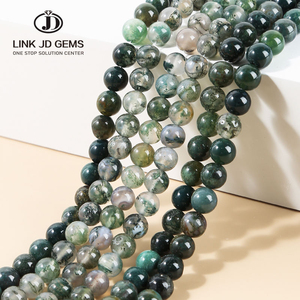 Perla di <span class=keywords><strong>Agata</strong></span> <span class=keywords><strong>Verde</strong></span> Naturale Grezza dello Zambia 6mm, <span class=keywords><strong>Pietra</strong></span> Originale Rotonda Certificata da Terze Parti per Bracciali e Collane - Product Image 1
