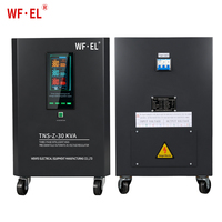 Stabilisateur de tension automatique triphasé WF.EL 30 kVA avec écran tactile LCD, sortie haute précision 380 V, régulateur d'alimentation