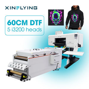 Imprimante DTF I3200 entièrement automatique à 5 têtes pour rouleaux de 24 pouces, nouvelle machine d'impression de t-shirts 36 m²/h - Product Image 1