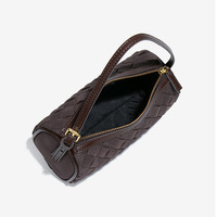 Sacs à main de luxe tendance en suède PU tressé pour femmes, petit sac à bandoulière à poignée tressée, sacs à main pour femmes