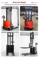 HELI CDDJ Transpalette Électrique Entièrement Électrique 1500 kg avec Moteur et Batterie Lithium Neuve pour Chambres Froides