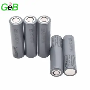 GEB 10A alta tasa de ciclo profundo barato Original Li-ion, 18650 de 3,7 V 2600mAh INR18650M26 M26 batería recargable de la batería de litio 18650