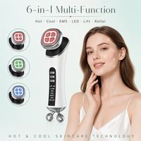Masajeador Facial, Corporal, de Cuello y Piernas para el Cuidado Facial y del Cuello, Apto para Uso en Casa y Viajes, Rodillo de Masaje Guasha Unisex