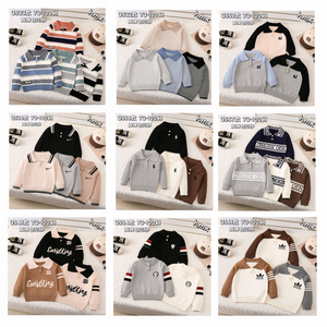 Pulls unisexes pour bébés en polyester, marque ZSM, style tendance, stock de liquidation, surplus de stock - Product Image 2