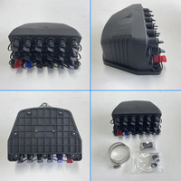 18 Port FAT CTO Extérieur Étanche FTTH Pré-connectorisé Fibre Optique Distribution NAP Box Access Terminal Box Avec Opt Adaptateurs