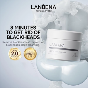 <span class=keywords><strong>Lanbena</strong></span> nuevo producto tiras de poros removedor de espinillas para la cara con 30G + 60 piezas de papel - Product Image 2