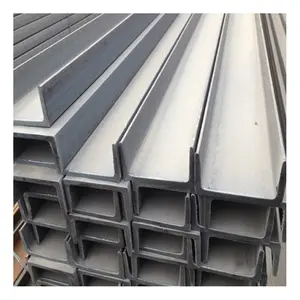 Factory Direct Construction Materials Building ASTM A36 Steel C Channel Structural SS400 U Profile Channel Steel
