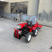 Tractor Agrícola Equipado con Salida Hidráulica de 12hp, 15hp, 18hp, Compatible con Varios Implementos Agrícolas Pequeños para Diferentes Necesidades de Operaciones Agrícolas