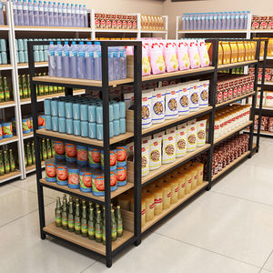 Étagères de commodité de supermarché magasins armoires à collation magasins de papeterie armoires en bois étagères d'affichage multicouches double face - Product Image 6