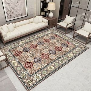 Tappeto Arabo Moderno in Poliestere con Stampa Raschel e Rilievo, Nuovo Modello <span class=keywords><strong>2022</strong></span>, OEM, Geometrico, Musulmano, Lavabile in Lavatrice, Antiscivolo, <span class=keywords><strong>per</strong></span> Preghiera - Product Image 1
