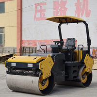 Compacteur routier de 4 tonnes certifié CE, fabriqué en Chine, pour le compactage du béton et de l'asphalte