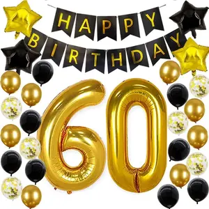 <strong>30th</strong> <strong>Birthday</strong> <strong>Decorations</strong> for <strong>Men</strong> Women <strong>Birthday</strong> Party <strong>Decorations</strong> for Women Party Supplies with HAPPY <strong>BIRTHDAY</strong> Banner Balloons - Product Image 5