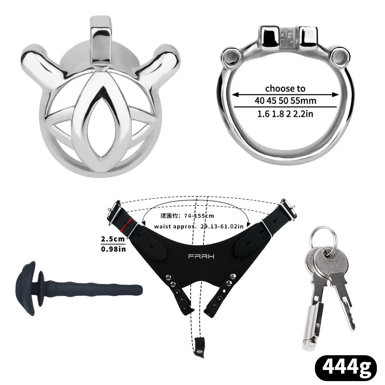 Argent + DG Noir + Ceinture