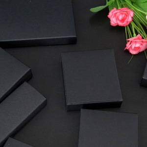 Zai Zai <b>Black</b> Folding Cardboard <b>Box</b> 350gsm General Packaging Customizable - Product Image 2