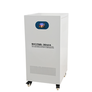 Regulador de tensão AC monofásico/estabilizador SVC-20000VA 20kVA 160V-240V/220V Protetor de tensão Display LCD 98% Eficiência - Product Image 2