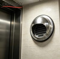 Hotte d'extraction murale extérieure en acier inoxydable à dôme, plusieurs tailles, haute qualité