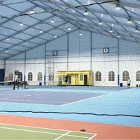 Carpa Deportiva Exterior con Estructura de Aluminio para Baloncesto, Tenis, Bádminton, Carpa para Estadio, Venta al por Mayor de Fábrica