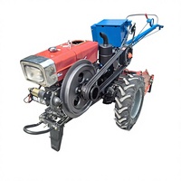 Machine de labour agricole, semoir à maïs et blé, tracteur portatif à moteur 2 roues motrices, haute productivité