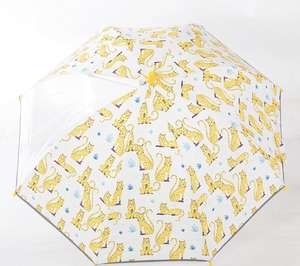Paraguas Infantiles al por Mayor Z77, Paraguas Transparentes con Mango Largo Curvo para Niños, Estilo de Dibujos Animados de Animales para Niñas y Niños - Product Image 4