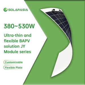 Panneaux solaires flexibles personnalisés Sunman IP68, autocollants, 200 Watt, 500W, 520W, légers, film mince, solaires ronds pour maison, SMF520w Flex - Product Image 6