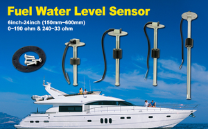 Unidad de envío de combustible de 240-33 ohmios y 11 pulgadas (280 mm) para uso marino en embarcaciones, vehículos, camiones y autocaravanas, unidad de envío de nivel de combustible y agua para tanques de combustible. - Product Image 5