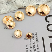 Boutons de couture ronds en alliage métallique faits à la main, élégants et vintage, de qualité supérieure, pour cardigans, pulls, manteaux et vestes