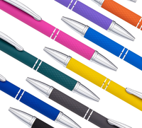 Logo personnalisé coloré stylet métal stylo à bille multifonctionnel nouveauté écran tactile 1.0mm largeur d'écriture sport corps Type