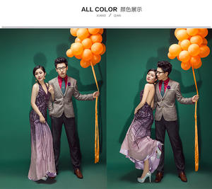 Papier de fond pour photographie JingYing de haute qualité, 1,2 x 2 m, couleur unie, sans couture - Product Image 5