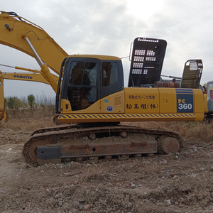 Excavatrice sur chenilles d'occasion PC360-7, robuste, pour travaux de construction et miniers, avec roulement, moteur, pompe à engrenages et godet de 1,6 m³ de capacité - Product Image 5