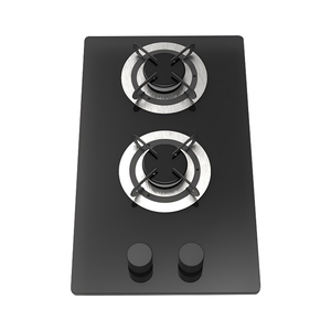 Cuisinière à gaz RV JDA Slim 2 brûleurs, verre trempé noir, portable, pour camping-car, cuisine mobile et <span class=keywords><strong>caravane</strong></span> - Product Image 1