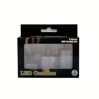 Dropship Shop Mini bougies électroniques à LED, 520 Fournitures de décoration de proposition, Accessoires d'intérieur d'ambiance de confession romantique