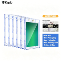 Kaplo 360PT Étui magnétique à une touche pour cartes à collectionner, boîte de présentation rigide transparente pour cartes de collection