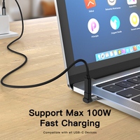 Adaptateur USB4.0 OTG USB C mâle vers USB C femelle à 90 degrés avec charge rapide PD 100W pour ordinateurs portables, téléphones, consoles de jeux