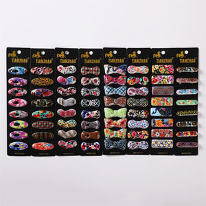 Nuevo broche ovalado impreso transfronterizo para hiyab, accesorio de clip para cuello, hebilla para pañuelo, alfiler de seguridad, para las cuatro estaciones - Product Image 5