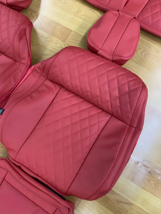 Fundas de Asiento Delanteras y Traseras de Repuesto de Lujo Personalizadas de Alta Gama en Múltiples Colores para Mercedes X166 <span class=keywords><strong>GLS</strong></span> - Product Image 2