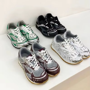Zapatillas Deportivas con Cordones Iluminadas de Moda de BV Designer Shoes para Hombre y Mujer, Forro de Cuero Genuino de Alta Calidad, Estilo de Punta Suave - Product Image 6