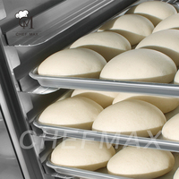 Chefmax Fermenteur à air chaud électrique commercial pour pizza et pain avec pulvérisateur et humidificateur
