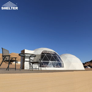 Outdoor luxury pvc igloo geodetica Dome house hotel glamping <span class=keywords><strong>dom</strong></span> de lujo glamping con bano Dome Tent - Product Image 3