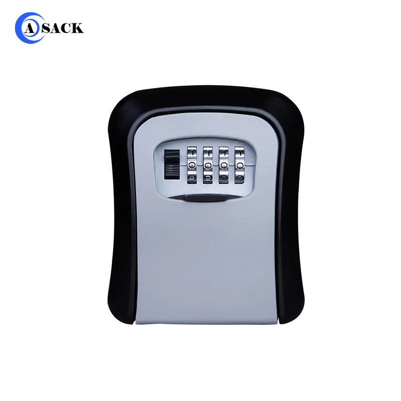 Asack G2 top security key storage box combination 4 digit key lock box high safety for outdoor home use