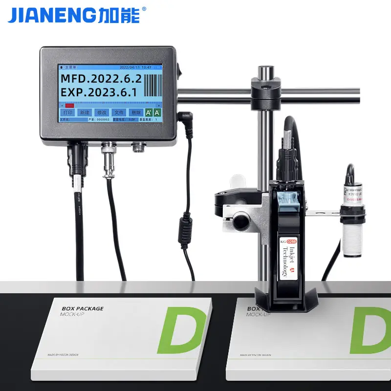 Factory Price Online TIJ Thermal Printer Plastic Bag Inkjet Code Printing Expiry Date Coding Machine