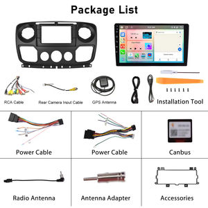 Estéreo para Auto Android con Pantalla IPS de 10.1 Pulgadas, CarPlay, Android Auto, DSP, 4+64GB, para Renault Master 2010, Opel Movano, Nissan - Product Image 6