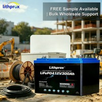 Batería de Vehículo Eléctrico Industrial de 12V 300AH con Larga Vida Útil, Nueva Tecnología LiFePO4 para Montacargas Laterales, CE FCC RoHS UN38.3