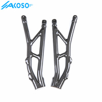 Cubiertas de Subchasis Trasero de Fibra de Carbono AKOSO con Protección UV para Motocicleta BMW S1000RR S1KRR 2019-2026
