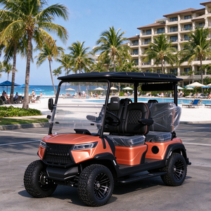 Carrito de golf eléctrico todoterreno de alta calidad para 4 personas, GRENTEK, para uso en clubes. - Product Image 1