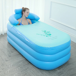 Bain de glace <span class=keywords><strong>gonflable</strong></span>, piscine autoportante, portable, <span class=keywords><strong>SPA</strong></span>, maison, avec porte-gobelet et appui-tête, parfait pour les bains chauds - Product Image 1