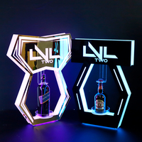 Présentoir LED VIP personnalisé pour bouteilles avec logo sur mesure et service OEM, éclairage multicolore pour discothèque, bar et soirée