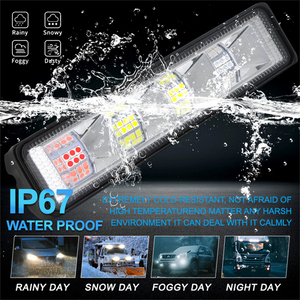 Hot Bán 6500K Phông Chữ 4 Lỗ Với Đèn Flash 24LED Làm Việc Ánh Sáng Off-Road Xe Sửa Đổi Sửa Chữa Ánh Sáng Xách Tay - Product Image 6