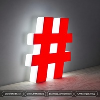 Enseignes LED personnalisées avec logo, lettres lumineuses 3D à LED, alimentées en courant continu, télécommandées, pour centres commerciaux, entreprises, écoles, publicité murale illuminée